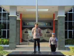 Pesan Kapolres Gresik Pimpin Apel Pagi