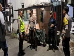 Jalan Lebak Arum Jadi Sasaran Patroli Kejahatan Malam Polsek Tambaksari