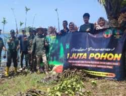 Kolaborasi untuk Bumi yang Lebih Hijau: Aksi Penanaman Mangrove oleh Danramil 0806/11 Panggul