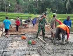 Berbagai Infrastruktur Digarap Dalam TMMD Desa Rejosari, Telan Dana 2 M lebih