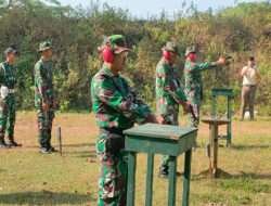Ini Pesan Dandim 0801/Pacitan, Saat Pelaksanaan Menembak Pistol Triwulan III 2023
