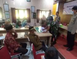 Bangun Komitmen Lintas Sektoral, Babinsa Koramil 0801/08 Hadiri Kegiatan Mini Lokakarya