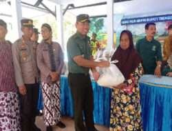 Satu Aksi Membangun Bersama: Kasdim 0806/Trenggalek Bersama Forkopimda Gelar Operasi Pasar Murah Trenggalek 2023