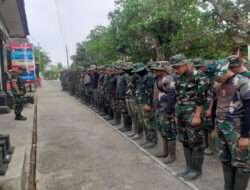 Sebelum Melaksanakan Kegiatan, Satgas TMMD Reguler 118 Wajib Melaksanakan Apel Pagi