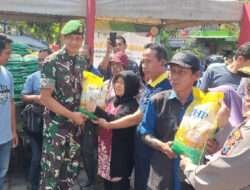 Kolaborasi Membanggakan: Dandim 0806/Trenggalek dan Bupati Trenggalek Bersatu Dalam Gerakan Pangan Murah