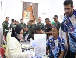 Sambut HUT TNI Ke 78, Kodim Probolinggo Gelar Donor Darah