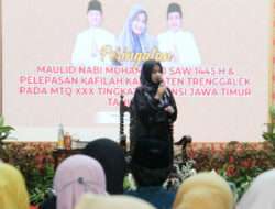 Dandim 0806/Trenggalek dan Forkopimda Memeriahkan Peringatan Maulid Nabi Muhammad SAW 1445 Hijriyah di Trenggalek