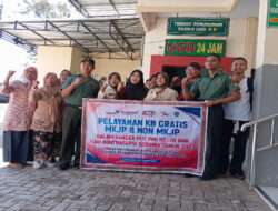 Sukseskan Hari Kontrasepsi Sedunia, Kodim 0802/Ponorogo Kawal dan Monitoring Pekan Layanan KB Serentak