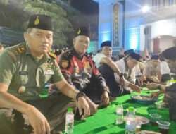 Danramil 0801/03 Arjosari Ikuti Kegiatan Dziba dan Al-Barzanji