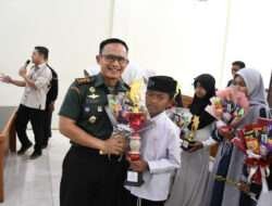 Peringati Maulid Nabi Muhammad SAW dan HUT ke 78 TNI Tahun 2023, Kodim 0802/Ponorogo dan Yatim Mandiri Gelar OMATIQ