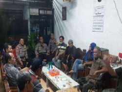Koordinasi Kamtibmas Polsek Tambaksari dengan Warga