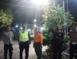 Polsek Tambaksari Laksanakan Patroli Malam di Wilayah Lebak Jaya Utara