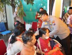 Program Minggu Kasih, Polresta Sidoarjo Gelar Bakti Kesehatan Gratis Untuk Warga