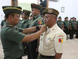Anggota Naik Pangkat, Dandim Berharap Untuk Lebih Bertanggung Jawab