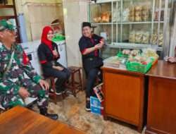 Melalui Anjangsana Babinsa Ketelan Tingkatkan Hubungan Kedekatan Dengan Mitra Karib di Wilayah Binaannya