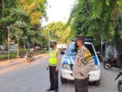 Taman Paliatif Jadi Sasaran Patroli Polsek Tambaksari