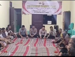 Himbau Kamtibmas Kapolsek Kebomas Turun Langsung Temui Warga Desa Kembangan