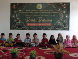 PAUD Aisyiyah Sendangagung Senandungkan Rindu Rasul dalam Projek P5