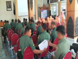 Jaga Sumber Daya Air, Personil Kodim 0801/Pacitan Ikuti Penyuluhan Dari Komunitas Banyu Bening
