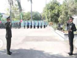 Peringati HUT Ke 78 TNI Kodim 0812/Lamongan Gelar Upacara Ziarah Dan Tabur Bunga di TMP Kusuma Negara