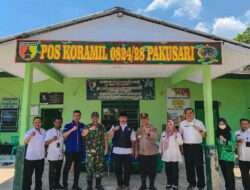 HUT TNI Ke-78, Poskoramil 0824/28 Pakusari Gelar Pemeriksaan Kesehatan dan Servis Gratis Sepeda Motor