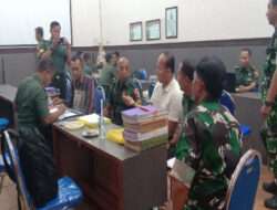 Tim Current Audit Inspektorat Kodam V/Brawijaya Datangi Kodim Probolinggo