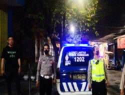Polsek Tambaksari Patroli Malam Antisipasi Adanya Tindakan Kriminal
