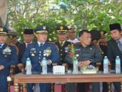 Dandim 0802/Ponorogo Ikuti Upacara Parade dan Defile Peringatan HUT TNI Ke 78 Tahun 2023 di Alun Alun Kota Madiun