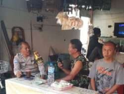 Aiptu Nasrun Giat Patroli Sambang Serta Memberikan Penyuluhan Kamtibmas