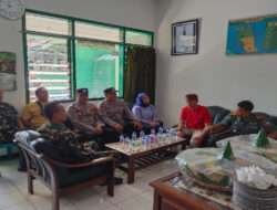 HUT TNI Ke 78, Muspika Tegalsiwalan Kunjungi Koramil Setempat