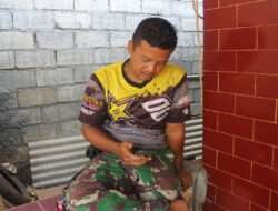 Obati Rindu Dengan Keluarga, Ini Yang Dilakukan Satgas TMMD