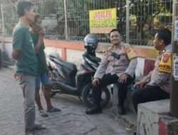 Polsek Tambaksari Memberikan Edukasi dan Koordinasi Kamtibmas