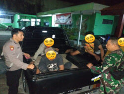 Polisi Berhasil Amankan Empat Orang Terduga Pencurian Janur Pohon Kelapa