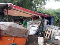 Cara Jitu Babinsa Kelurahan Banyuanyar Dalam Mengantisipasi Bahaya Kebakaran di Wilayah Binaannya