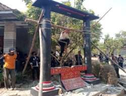 Sebanyak 43 Tugu Pencak Silat dibongkar Sukarela, Kapolres Ngawi Apresiasi Warga Perguruan