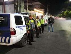 Polsek Tambaksari Tingkatkan Patroli Malam di Beberapa Lokasi Rawan Kriminalitas