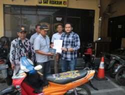 Ditemukan Berkat Aplikasi ILMU Semeru, Polres Nganjuk Serahkan Motor kepada Pemilik