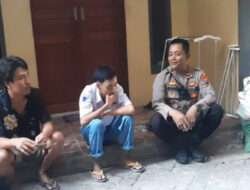 Kapolsek Tambaksari MelaksanakanPenetrasi Ke Rumah Remaja Perang Sarung Serta Memberikan Intervensi