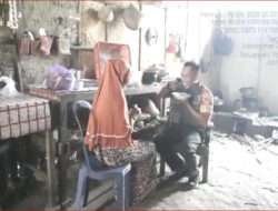 Babinsa Kodim 0802/Ponorogo Masak Bersama Mbah Jaetun, Masakannya Eco