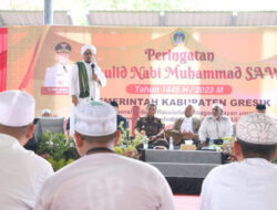 Wujud Cinta Pada Rosulullah,Ratusan ASN Beserta Forkopimda Peringati Maulid Nabi Muhammad SAW Bareng Bupati Gus Yani