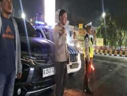 Antisipasi Balap Liar Polsek Tambaksari Patroli Malam Hari