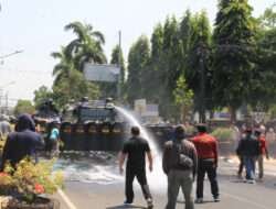 Polres Kediri Kota Gelar Simulasi Sispamkota Siap Amankan Pemilu 2024