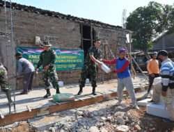 Karya Bhakti TNI Satkowil Kodim 0726/Sukoharjo, Sasar Renovasi RTLH warga desa Toriyo