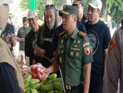 Tekan Inflasi, Dandim Hadiri Gerakan Pangan Murah Serentak