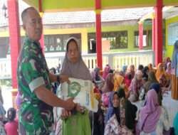 Koramil Kotaanyar Kawal Penyaluran Bantuan Pangan