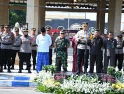 Dandim 0802/Ponorogo Hadiri Acara Apel gelar Pasukan operasi Mantap Brata Semeru 2023 – 2024