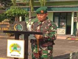 Jabat Irup Upacara 17 an, Dandim 0801/Pacitan Bacakan Amanat Panglima TNI