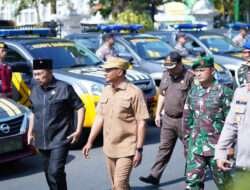 Dandim Bersama Forkopimda Ikuti Apel Gelar Pasukan Operasi Mantab Brata Semeru