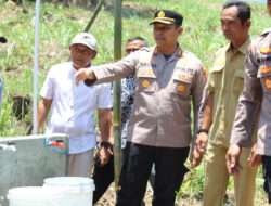 Polres Tulungagung Serahkan Bantuan Sumur Bor Untuk Warga Pucanglaban