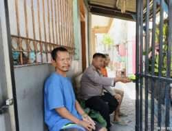 Aiptu Agus Giat Patroli Sambang Warga Memberikan Penyuluhan Kamtibmas